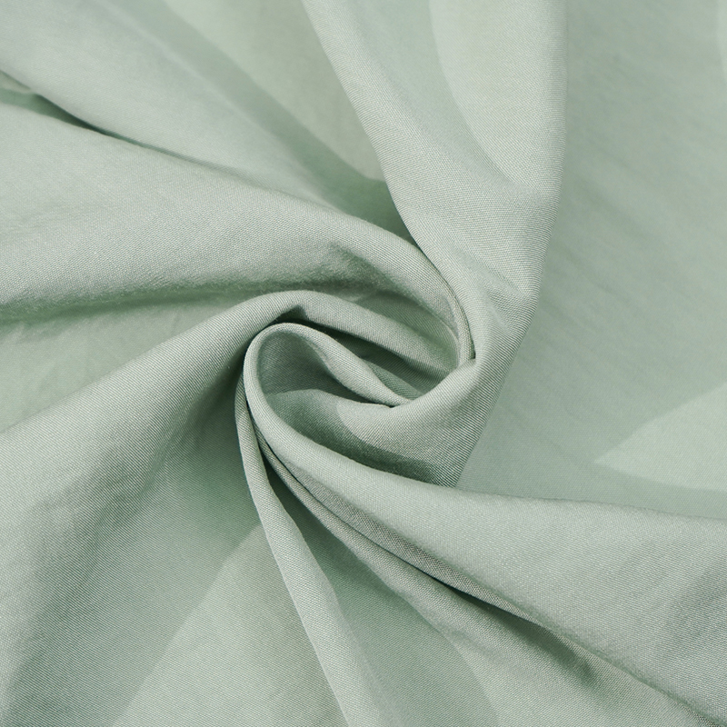 65% Rayon 35% Nylon Plain Dyed Linen Look Rayon Nylon Woven Fabric