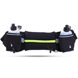 Riñonera reflectante para correr, riñonera con 2 uds., soporte para <span class=keywords><strong>botellas</strong></span> <span class=keywords><strong>de</strong></span> <span class=keywords><strong>agua</strong></span> - Product Image 3