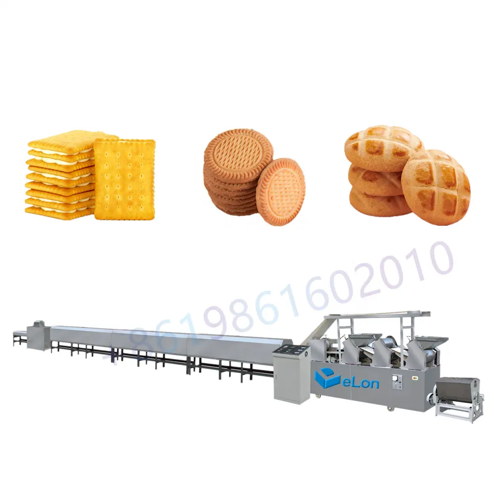 Gıda işleme için yüksek kalite ile popüler Mini bisküvi ve çerez üretim makinesi