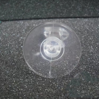 Porte-étiquette de prix en plastique transparent pour présentoir de vente au détail avec ventouse pour supermarché