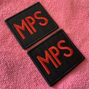 Toppa Ricamata Resistente all'Acqua, Senza Piombo, Ecologica, Termoadesiva, Distintivo/Emblema con Logo a Lettere 3D Tattico Ricamato - Product Image 3