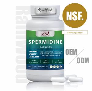 Regenhout Leveren Spermidine Hoge Kwaliteit 99% Spermidine Capsulescapsules Groothandel Spermidine Capsules - Product Image 1