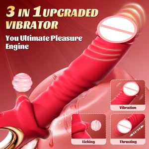 Stimolatore Clitorideo con 10 Velocità Controllabile via App, Vibratore Punto <span class=keywords><strong>G</strong></span>, Dildo Vibrante, Giocattolo Sessuale per Donne - Product Image 3