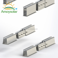Kit solaire domestique, suivi solaire axial unique, installation facile, aluminium, caméra de sécurité PV, systèmes de panneaux solaires