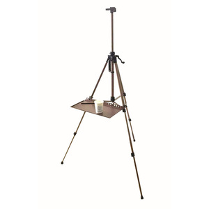Bertha Portable Folding Metal Sketch <b>Easel</b> Champagne Color Iron Material For Children Art Drawing Use - Product Image 1