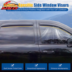 Viseras Deflectoras para Ventanas de Dodge Ram 1500 2500 3500 Mega Cab 06-09 - Product Image 3