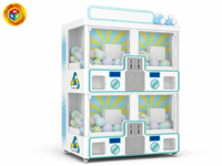 Distributeur automatique de capsules 4 unités Multi Gacha 2x2 Station 95x78x192 cm Commercial