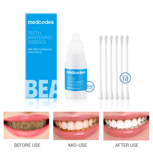 Medcode Private Label professionale per la cura dei denti placca dentale facile bianco denti sbiancante essenza liquida - Product Image 2