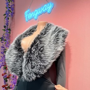 <span class=keywords><strong>Mono</strong></span> de <span class=keywords><strong>fiesta</strong></span> ajustado de manga larga con cuello bajo y guantes integrados, de moda sexy con cuello de piel, para <span class=keywords><strong>mujer</strong></span>, tendencia otoño-invierno 2026 - Product Image 6