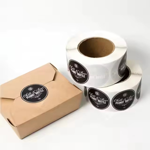 Etiqueta Adhesiva Redonda Personalizada con Logotipo de Panadería, Impresión de Etiquetas de Vinilo Autoadhesivas, Impermeables, para Sellado de Alimentos - Product Image 3