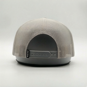 Custom High Profile Trucker Snapback Hat 3D Embroidery 6006 Classics 6 Panel <b>Flat</b> Brim Mesh <b>Cap</b> Snapback <b>Cap</b> for <b>Men</b> - Product Image 6