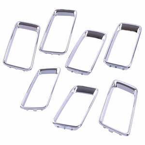 Marco de Parrilla Delantera para Jeep Grand Cherokee 2014-2016, Cubierta de Plástico ABS Negro, Pieza de Repuesto para Parachoques - Product Image 2