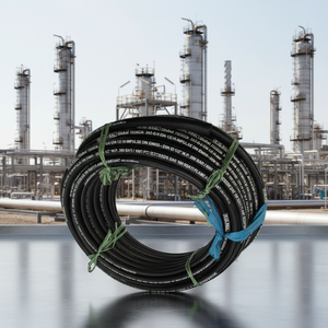 Manguera de Bombeo Resistente al Desgaste, Línea de Goma Reforzada, Construcción de 1800 PSI para Tuberías - Product Image 3