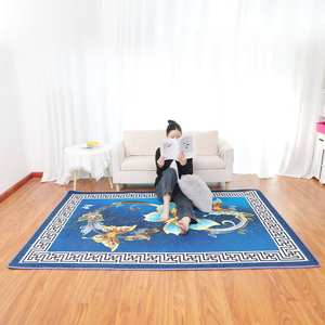 Vente en gros de tapis de prière tapis lavable tapis tuftés personnalisés tapis et carpettes turcs Tappeti Soggiorno Grande - Product Image 2