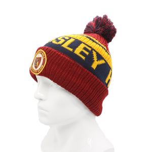 High Quality Custom Unisex Knitted <b>Hat</b> Caps Chenille Beanie Winter <b>Hat</b> With Pom Pom - Product Image 6