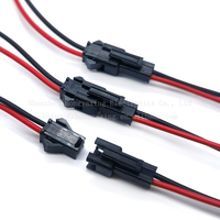 SM Terminal 2.54MM Pria Wanita konektor soket udara PVC 10/20CM 2/3/4/5/6P soket untuk mesin peralatan rumah elektronik