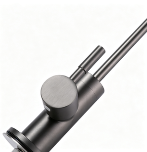 Grifo de Cocina Monomando de Acero Inoxidable 304 para Agua Potable Directa, Cerámico, Clásico, Moderno, Flexible 360 Grados, KE-6004, Montaje en Encimera - Product Image 2