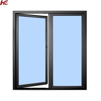 Ventanas y Puertas Corredizas de Aluminio con Marco Estrecho Personalizado HC, Insonorizadas, con Vidrio Templado para Aplicaciones en Villas