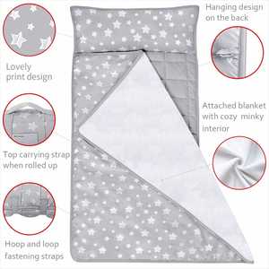 Toddler Nap Mat with <b>Pillow</b> and Blanket Slumber Bags <b>Kids</b> for Preschool - Product Image 3