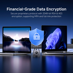 Awesun Q1 đám mây KVM chuyển đổi an toàn ẩn truy cập từ xa với PC & điện thoại hỗ trợ quản lý đám mây & BIOS SSH kiểm soát trong kho - Product Image 3