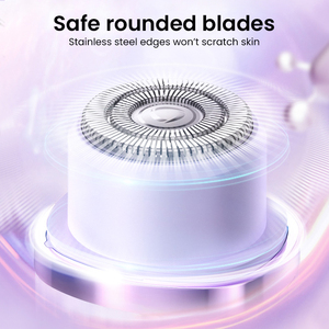 Wochuan nouvelle sécurité électrique rasage femmes <span class=keywords><strong>visage</strong></span> rasoirs Bikini corps tondeuse électrique épilateur <span class=keywords><strong>rasoir</strong></span> Machine <span class=keywords><strong>pour</strong></span> femmes - Product Image 6