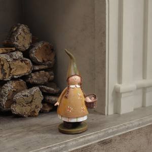 Nouvelle peinture à l'huile transfrontalière Style panier forêt fille résine décoration ornement saint valentin cadeau remise des diplômes saison cadeau - Product Image 3