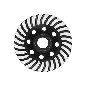 DEKO DKH1103-01 Diamond Cup Wheels Turbo Row Blade Dicke 20mm Durchmesser 115*22.2 Schleif substanz Schleif werkzeuge