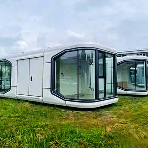 <span class=keywords><strong>Casa</strong></span> Contenedor Móvil Prefabricada Moderna y Duradera Tipo Cápsula para Alojamiento Turístico en Áreas Escénicas al Aire Libre - Product Image 6