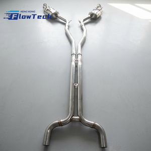 Tuyaux d'échappement Catback haute performance en acier inoxydable SS304 pour Jaguar XJ 3.0T avec système de soupape de silencieux - Product Image 2