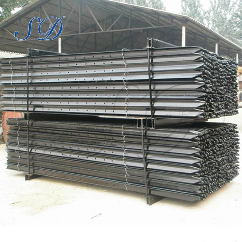 1.58kg/m,1.56kg/m.1.9kg/m,2.04kg/m Black bitumen painted y fence post/star picket