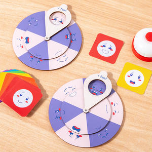 Puzzle de correspondance d'<span class=keywords><strong>expression</strong></span> de visage de combat à deux joueurs Jeu de correspondance interactif parent-enfant Éducation précoce Puzzles pour enfants - Product Image 6