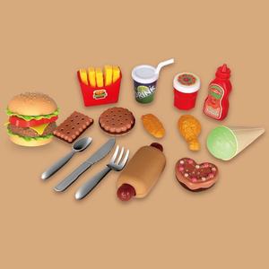 Ensemble <span class=keywords><strong>de</strong></span> nourriture réaliste pour jouer avec sac <span class=keywords><strong>de</strong></span> livraison, jouet <span class=keywords><strong>de</strong></span> simulation <span class=keywords><strong>de</strong></span> hamburger et <span class=keywords><strong>de</strong></span> <span class=keywords><strong>pizza</strong></span> pour enfants, pour <span class=keywords><strong>jeux</strong></span> d'imitation et <span class=keywords><strong>de</strong></span> rôle - Product Image 3