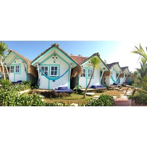Villa de estructura de acero ligero, diseño tropical, prefabricada para uso en exteriores. - Product Image 1