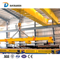 Pont roulant à double poutre QD personnalisé Dejun 5-50 tonnes, portée et hauteur de levage personnalisables, certifié CE pour usage industriel