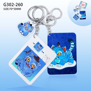 Porte-clés en acrylique Huntress Group Kpop Puzzle Game, cadeau exclusif pour les fans, ornement créatif pour sac, vente en gros - Product Image 5