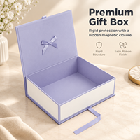 Bee Faltbare Magnetische Geschenkboxen mit Schaumstoffeinlage Individuelles Logo Schwarz Beschichtetes Papier Verpackung für 30ML 50ML Kosmetik