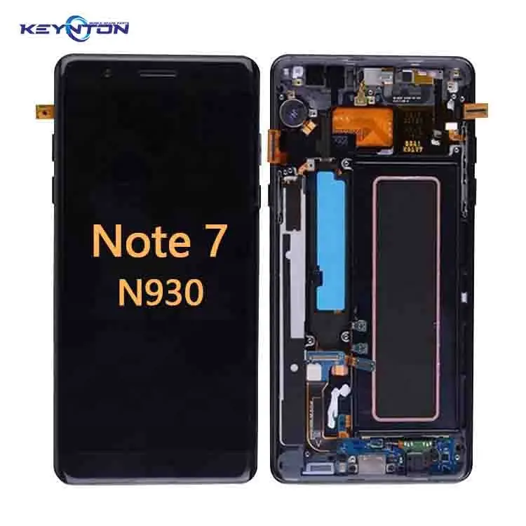 Produk terlaris layar sentuh LCD untuk Samsung galaxy Note 7 8 9 10 + 20 Fan Edition Note FE N935F layar lcd