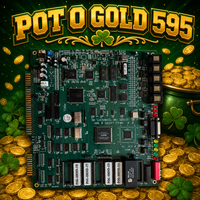 Carte de jeu d'arcade POG 595 Pot of Gold, carte de jeu multi-jeux, carte PCB de jeu vidéo à monnayeur pour machine de jeu à sous, meilleur prix