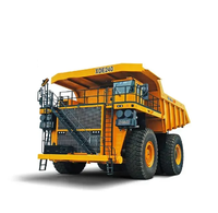 Camion minier sûr et puissant de 240 tonnes à double essieu, camion à benne rigide XDE240 avec transmission électrique