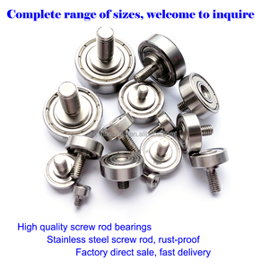 693H1L5M4 Rodamiento de rosca externa OD 8mm Anillo interior <span class=keywords><strong>con</strong></span> tornillo M4 693ZZ Rodamiento <span class=keywords><strong>con</strong></span> <span class=keywords><strong>eje</strong></span> Acero inoxidable 304 - Product Image 6