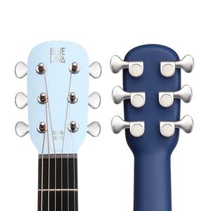 Guitarra acústica de fibra de carbono para adultos y adolescentes, instrumento con sintonizador para grabar, Beat, <span class=keywords><strong>LAVA</strong></span> <span class=keywords><strong>TOUCH</strong></span>, color azul - Product Image 5