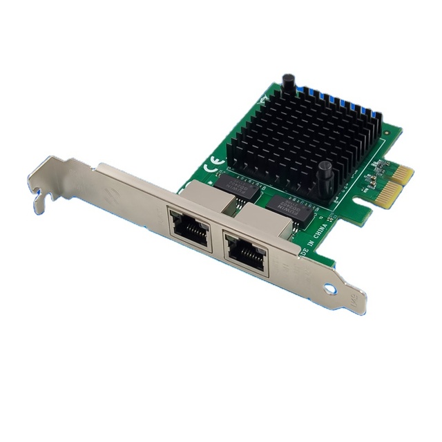 PCIe3.1 X1 I225-T2 Dual-port 2.5GBASE-T Internal Server Network Card ROHS Certified in Stock