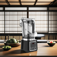 Blender et extracteur de jus Happy Partner insonorisé, machine à broyer les aliments avec moteur puissant