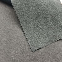 Cuir PU sans PFAS, doux et confortable, 340 GSM, 0,7 mm d'épaisseur, avec support tissé, grain litchi, pour manteaux, vestes et vêtements