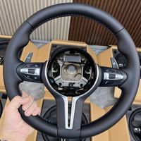 Volant de voiture en cuir pour BMW F30 F10 F15 F36 F20 F22 F25 F32 M3 M5 E46 E60 E70 E90 E91M4 F82 M5 M Volant sport