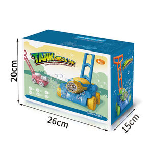 Souffleur de bulles électrique automatique pour enfants, machine à bulles en forme de tondeuse à gazon à pousser à la main, jouet de fête amusant avec solutions de bulles - Product Image 6