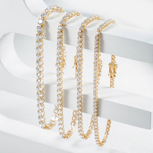 Vòng tay kim cương Starsgem vàng 14k nguyên chất 2ct 3ct 5ct 7ct 11ct kim cương nhân tạo HPHT CVD có sẵn để bán - Product Image 6