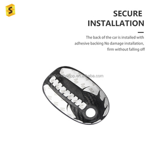 ES – accessoires de <span class=keywords><strong>voiture</strong></span> en Fiber de carbone, antenne d'<span class=keywords><strong>aileron</strong></span> de requin, antenne de toit de <span class=keywords><strong>voiture</strong></span> en Fiber de carbone, décoration de <span class=keywords><strong>voiture</strong></span> pour <span class=keywords><strong>MINI</strong></span> Clubman R55 R56 - Product Image 5