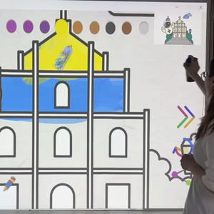 Çoklu Renkli Boyalar İçin Graffiti Sprey Boya, İnteraktif Duvar Projeksiyonu İçin Sprey Boya - Product Image 1