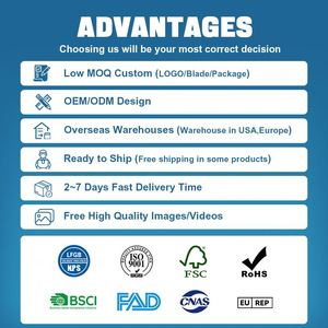 Premium Luxury 5 Piece Stainless Steel Non-stick Chef Knife Restaurants <b>Titanium</b> Grain Kitchen Knives Set with Acrylic Holder - Product Image 6